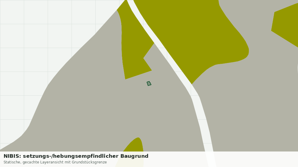 Statische Kartenansicht: NIBIS: setzungs-/hebungsempfindlicher Baugrund