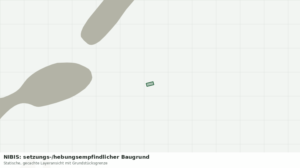 Statische Kartenansicht: NIBIS: setzungs-/hebungsempfindlicher Baugrund