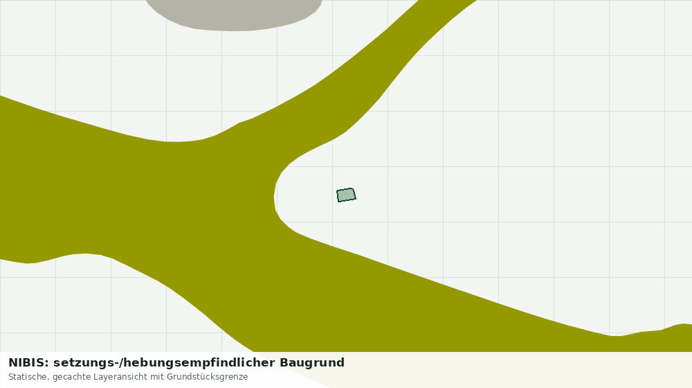 Statische Kartenansicht: NIBIS: setzungs-/hebungsempfindlicher Baugrund