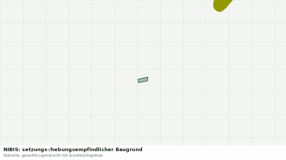 Statische Kartenansicht: NIBIS: setzungs-/hebungsempfindlicher Baugrund
