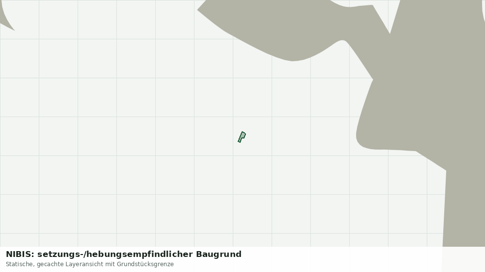 Statische Kartenansicht: NIBIS: setzungs-/hebungsempfindlicher Baugrund