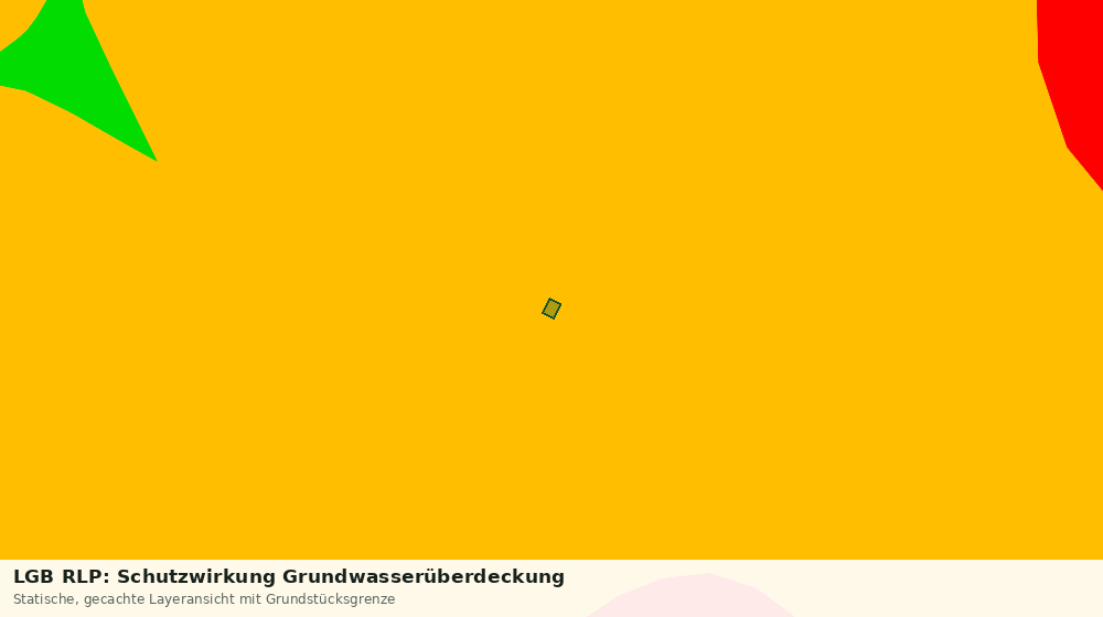 Statische Kartenansicht: LGB RLP: Schutzwirkung Grundwasserüberdeckung