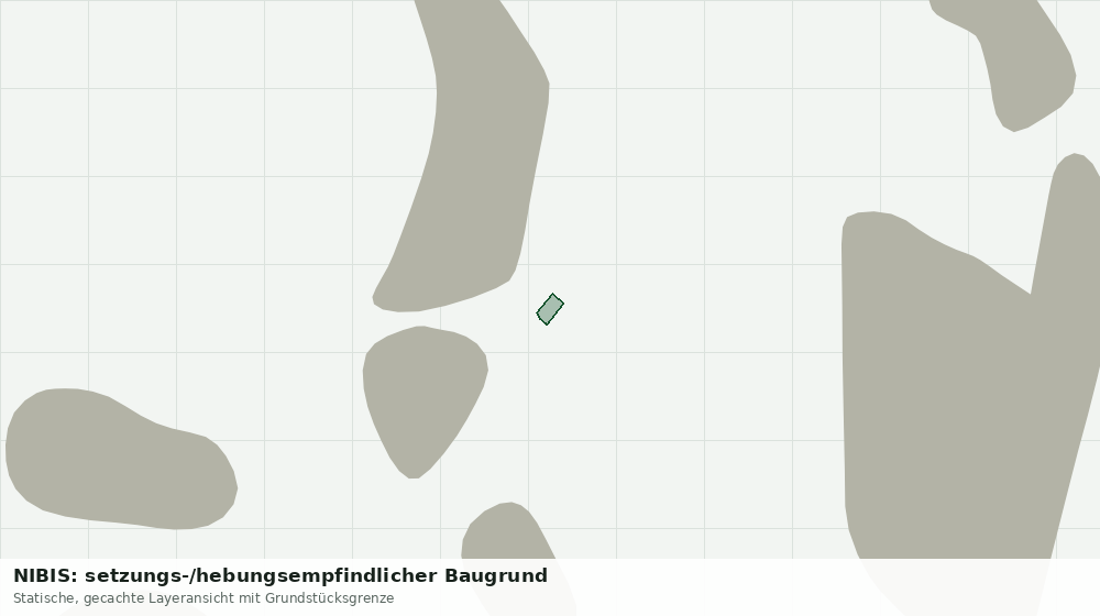 Statische Kartenansicht: NIBIS: setzungs-/hebungsempfindlicher Baugrund