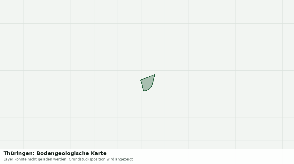 Statische Kartenansicht: Thüringen: Bodengeologische Karte