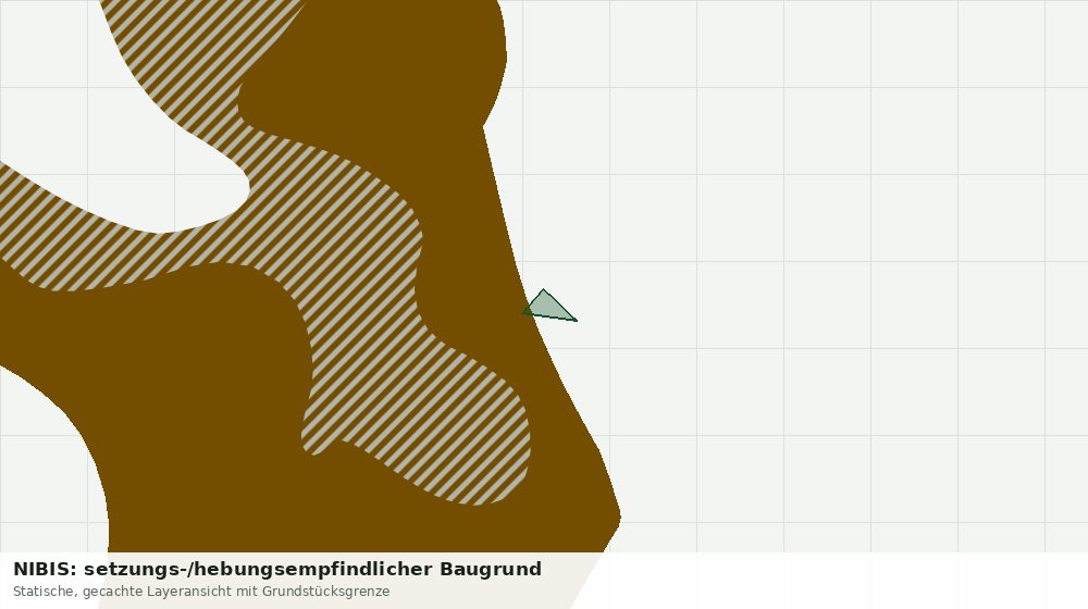 Statische Kartenansicht: NIBIS: setzungs-/hebungsempfindlicher Baugrund