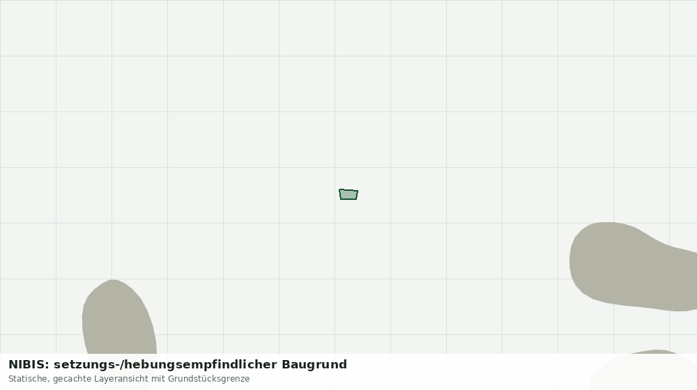 Statische Kartenansicht: NIBIS: setzungs-/hebungsempfindlicher Baugrund