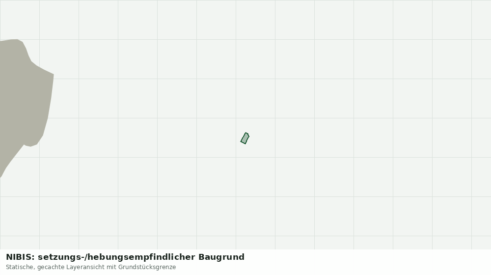 Statische Kartenansicht: NIBIS: setzungs-/hebungsempfindlicher Baugrund