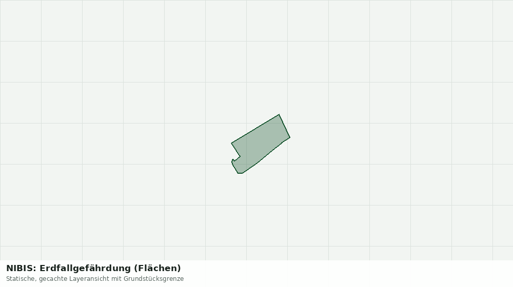 Statische Kartenansicht: NIBIS: Erdfallgefährdung (Flächen)