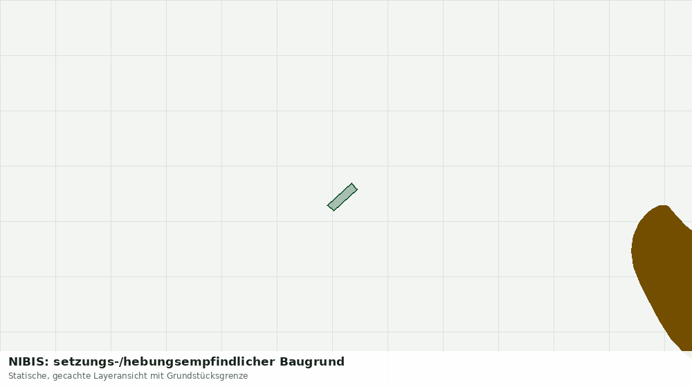 Statische Kartenansicht: NIBIS: setzungs-/hebungsempfindlicher Baugrund