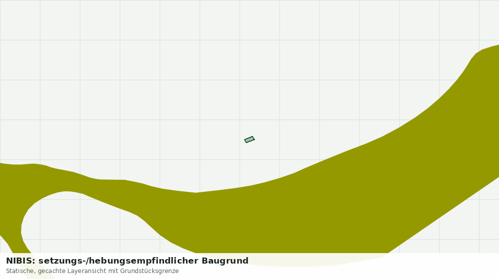 Statische Kartenansicht: NIBIS: setzungs-/hebungsempfindlicher Baugrund