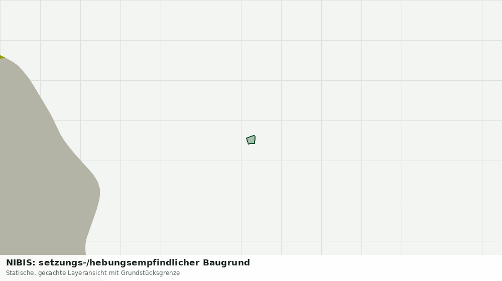 Statische Kartenansicht: NIBIS: setzungs-/hebungsempfindlicher Baugrund