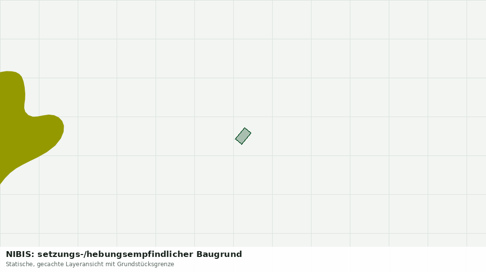 Statische Kartenansicht: NIBIS: setzungs-/hebungsempfindlicher Baugrund