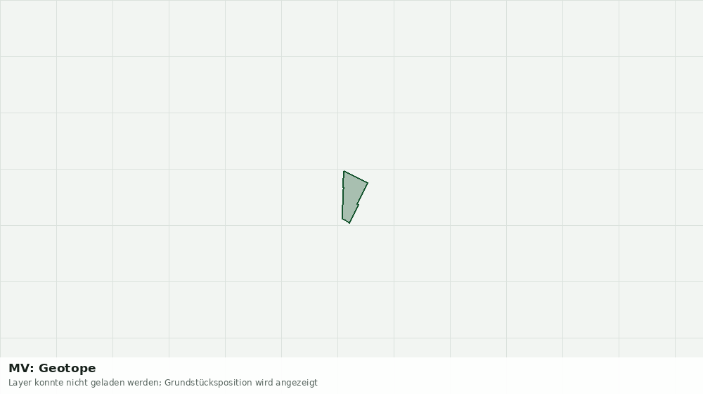 Statische Kartenansicht: MV: Geotope