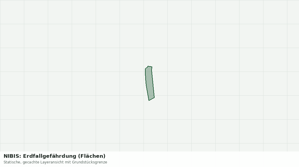 Statische Kartenansicht: NIBIS: Erdfallgefährdung (Flächen)
