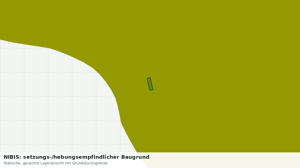 Statische Kartenansicht: NIBIS: setzungs-/hebungsempfindlicher Baugrund