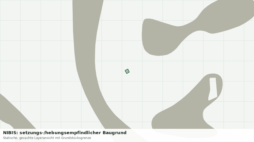 Statische Kartenansicht: NIBIS: setzungs-/hebungsempfindlicher Baugrund