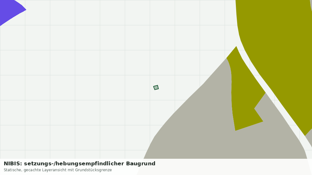 Statische Kartenansicht: NIBIS: setzungs-/hebungsempfindlicher Baugrund