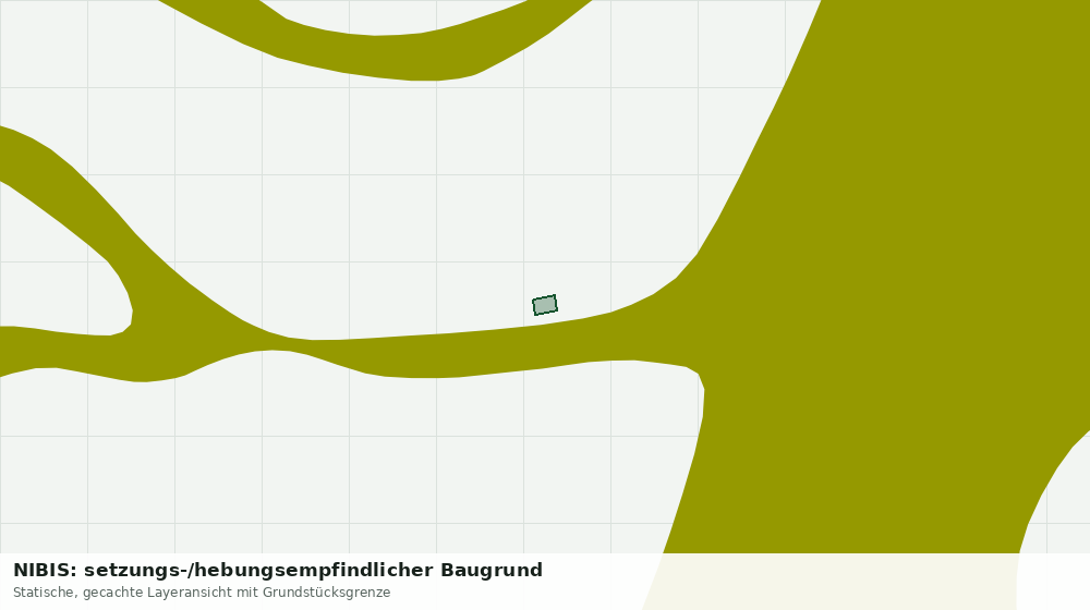 Statische Kartenansicht: NIBIS: setzungs-/hebungsempfindlicher Baugrund