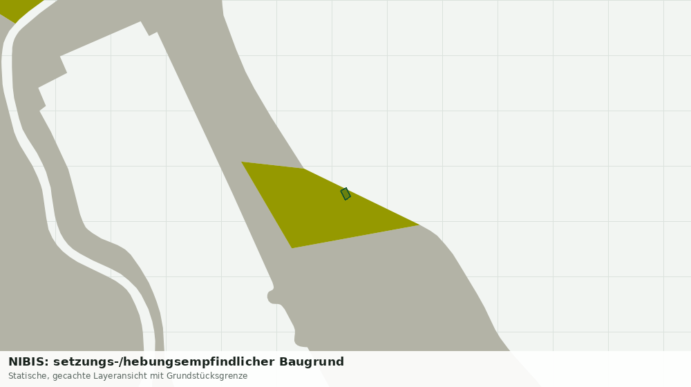 Statische Kartenansicht: NIBIS: setzungs-/hebungsempfindlicher Baugrund