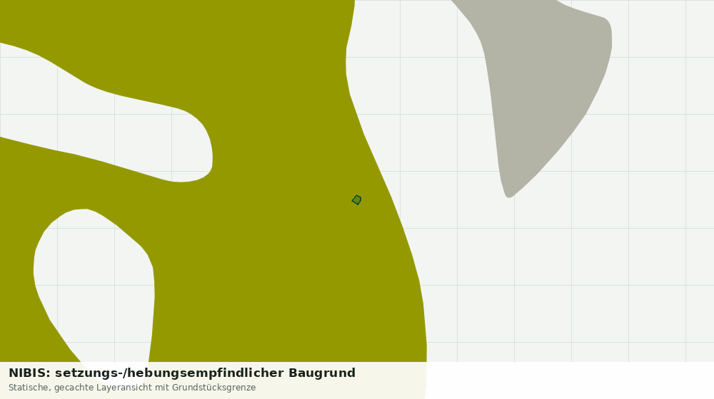 Statische Kartenansicht: NIBIS: setzungs-/hebungsempfindlicher Baugrund