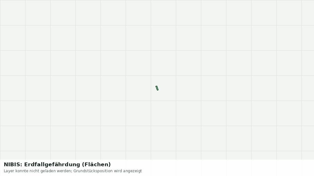 Statische Kartenansicht: NIBIS: Erdfallgefährdung (Flächen)