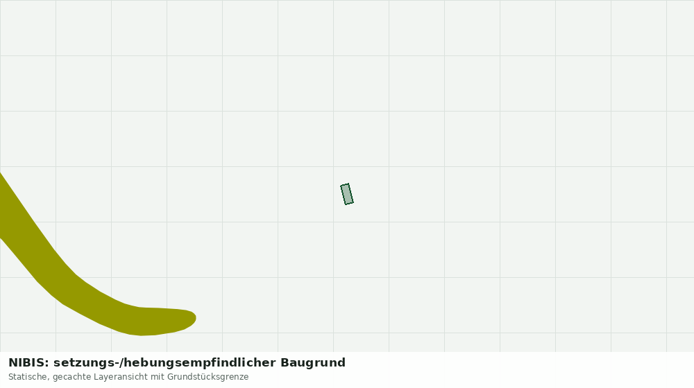 Statische Kartenansicht: NIBIS: setzungs-/hebungsempfindlicher Baugrund