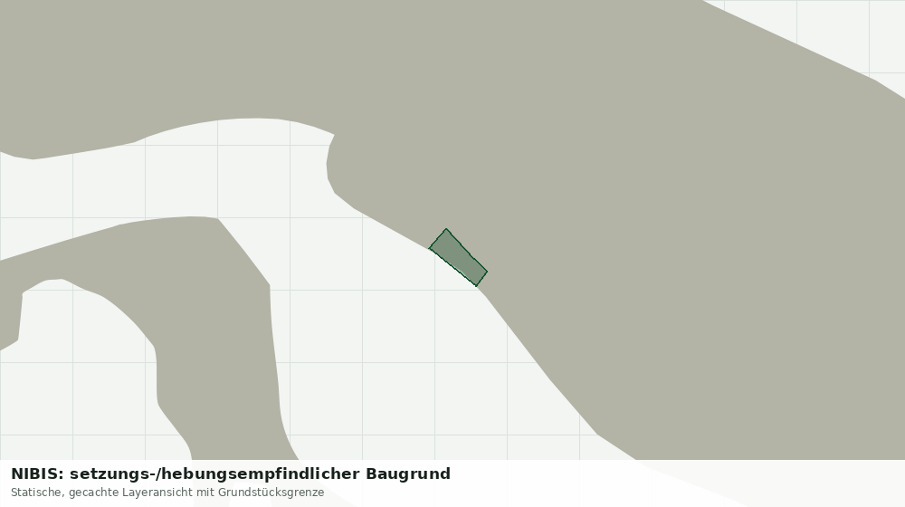 Statische Kartenansicht: NIBIS: setzungs-/hebungsempfindlicher Baugrund