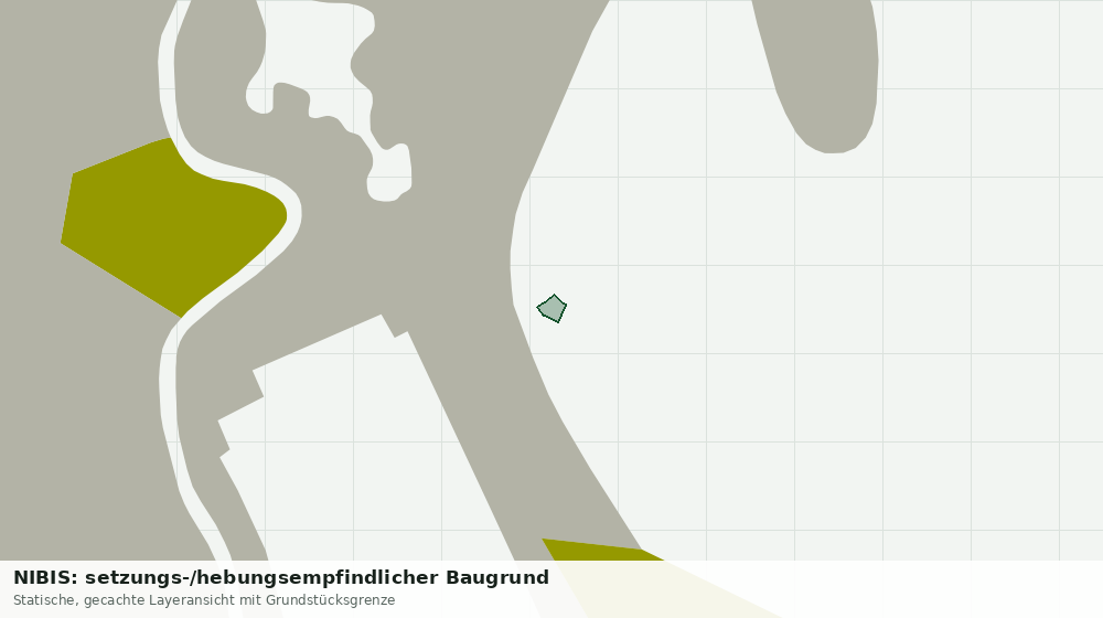 Statische Kartenansicht: NIBIS: setzungs-/hebungsempfindlicher Baugrund