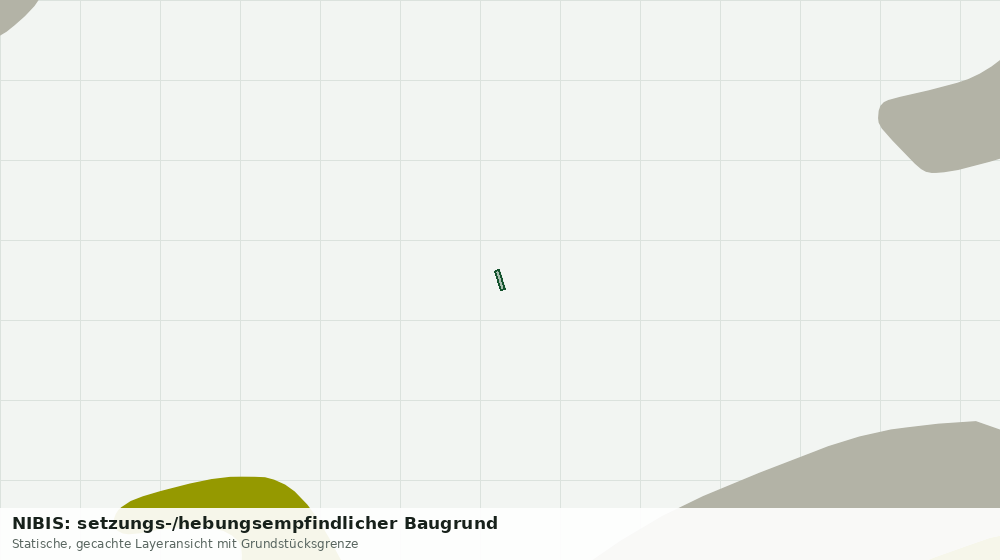 Statische Kartenansicht: NIBIS: setzungs-/hebungsempfindlicher Baugrund