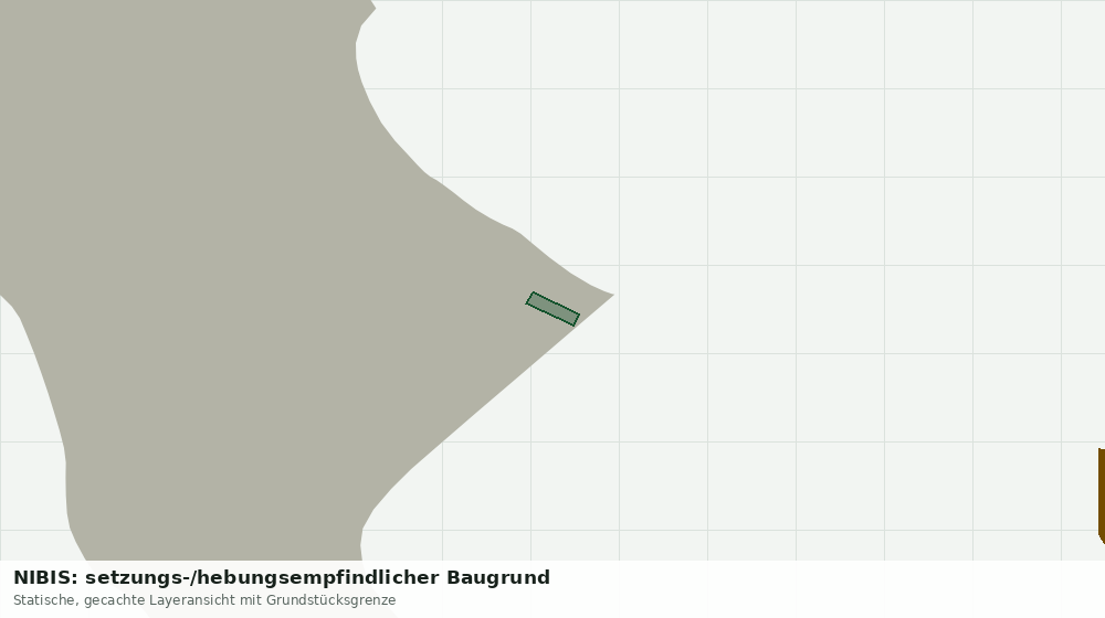 Statische Kartenansicht: NIBIS: setzungs-/hebungsempfindlicher Baugrund