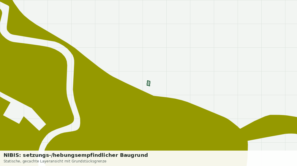 Statische Kartenansicht: NIBIS: setzungs-/hebungsempfindlicher Baugrund