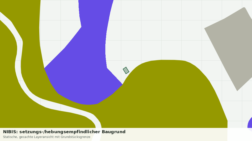 Statische Kartenansicht: NIBIS: setzungs-/hebungsempfindlicher Baugrund