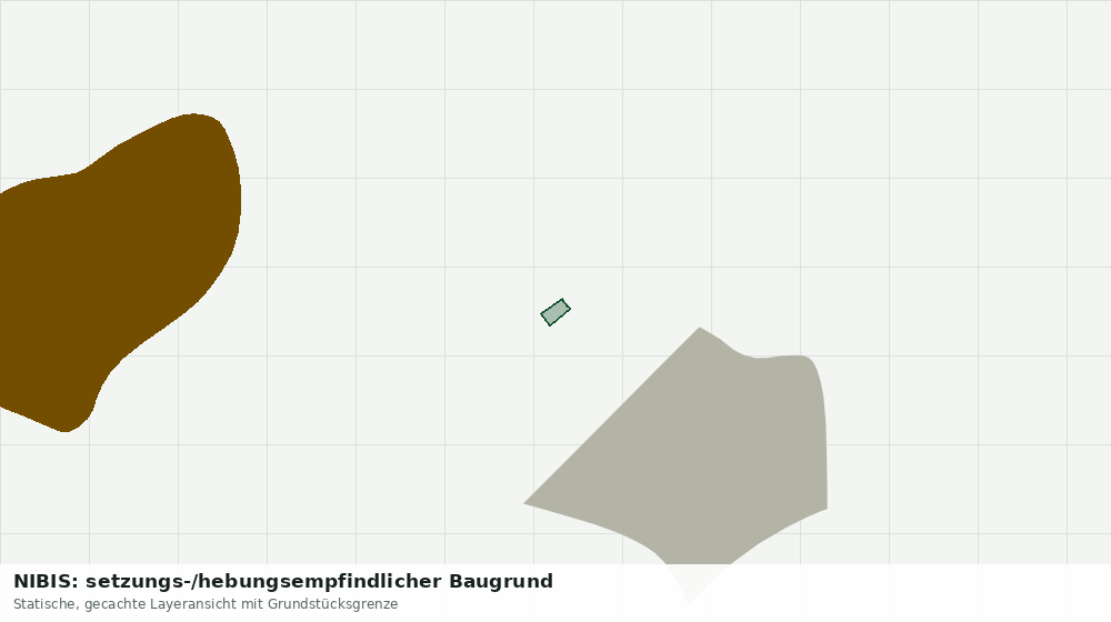 Statische Kartenansicht: NIBIS: setzungs-/hebungsempfindlicher Baugrund