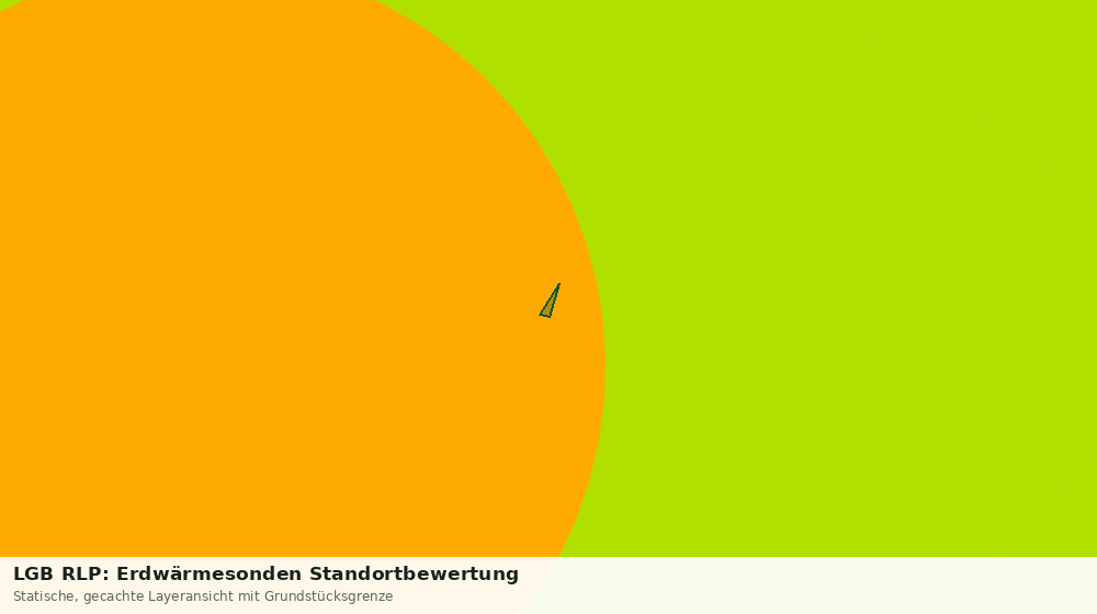 Statische Kartenansicht: LGB RLP: Erdwärmesonden Standortbewertung