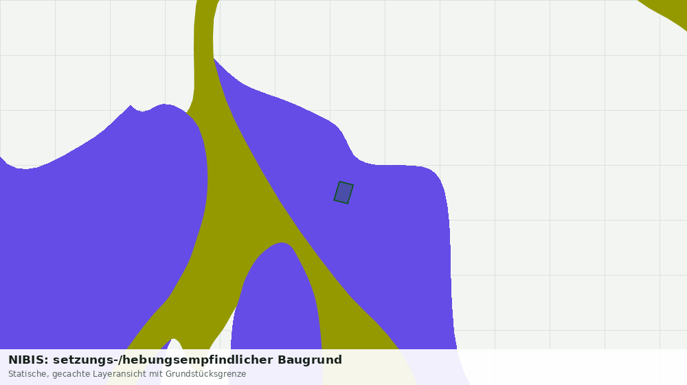 Statische Kartenansicht: NIBIS: setzungs-/hebungsempfindlicher Baugrund