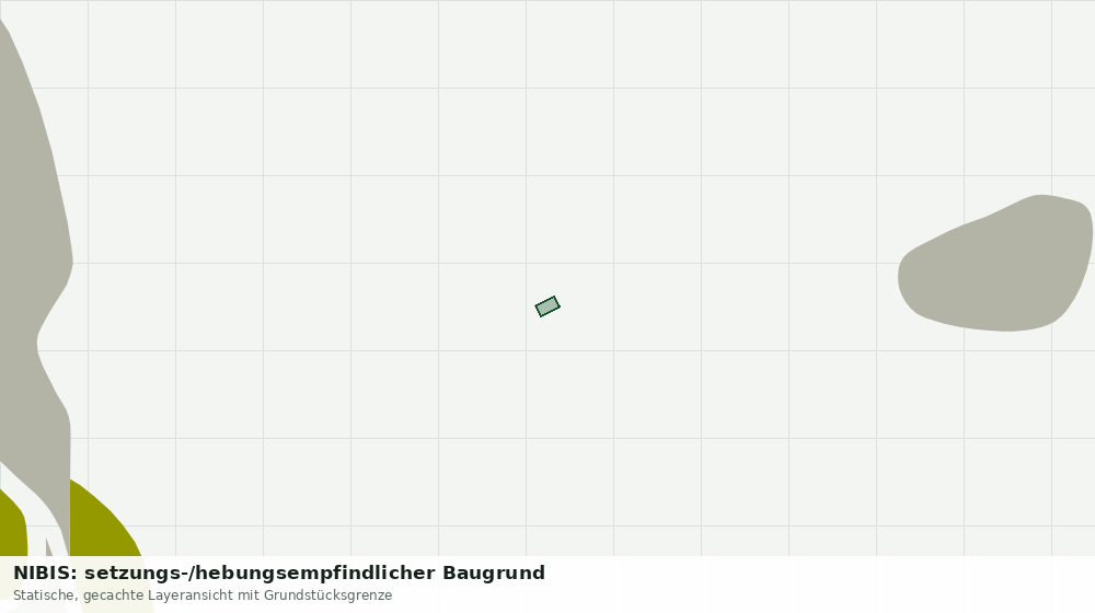 Statische Kartenansicht: NIBIS: setzungs-/hebungsempfindlicher Baugrund