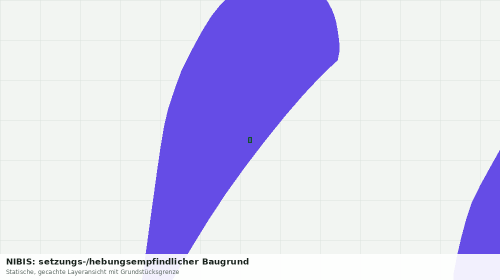 Statische Kartenansicht: NIBIS: setzungs-/hebungsempfindlicher Baugrund