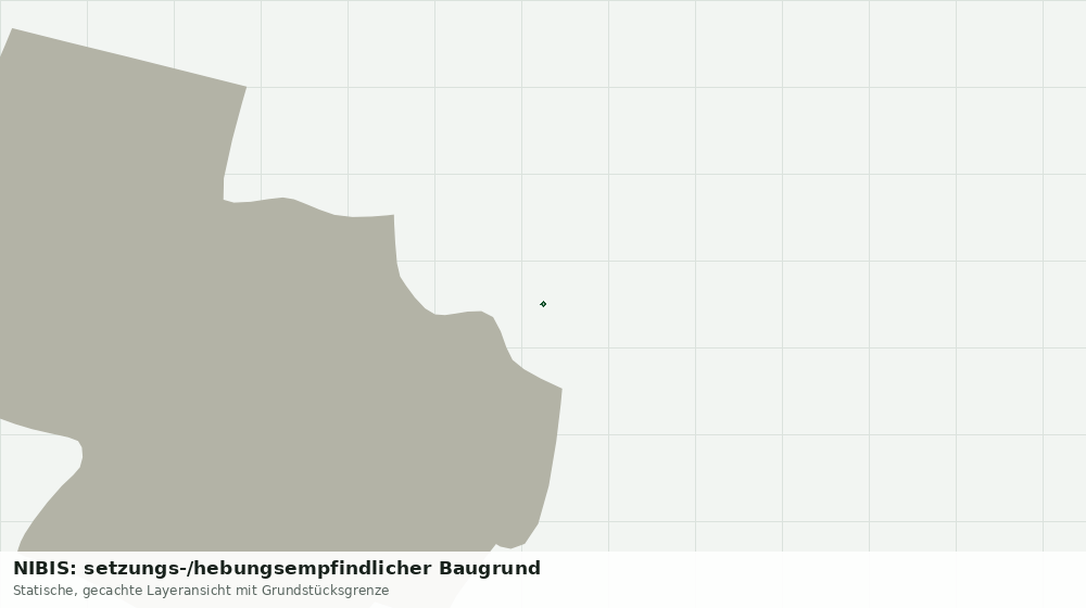 Statische Kartenansicht: NIBIS: setzungs-/hebungsempfindlicher Baugrund