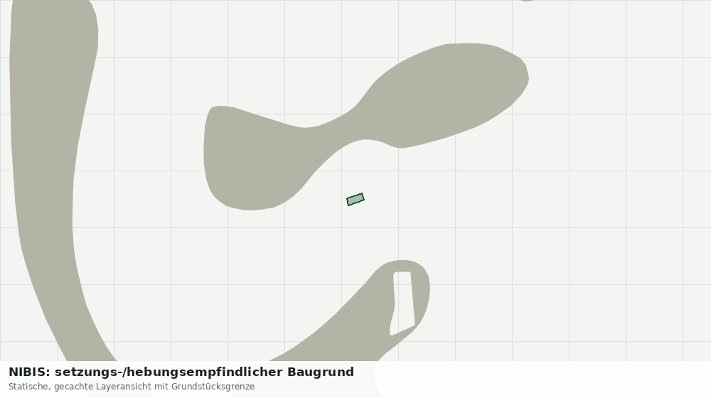 Statische Kartenansicht: NIBIS: setzungs-/hebungsempfindlicher Baugrund
