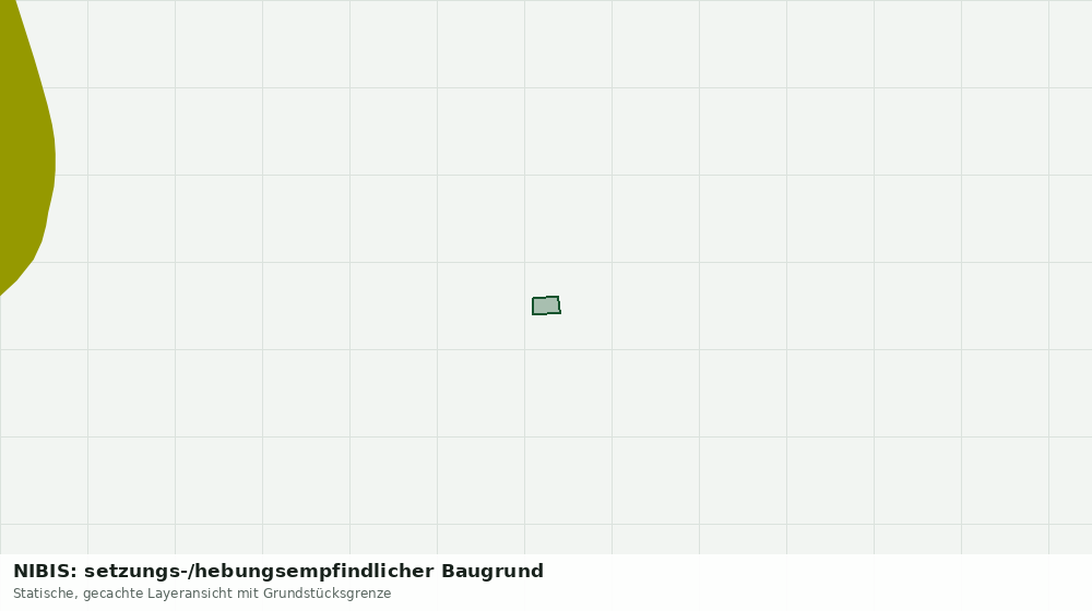 Statische Kartenansicht: NIBIS: setzungs-/hebungsempfindlicher Baugrund