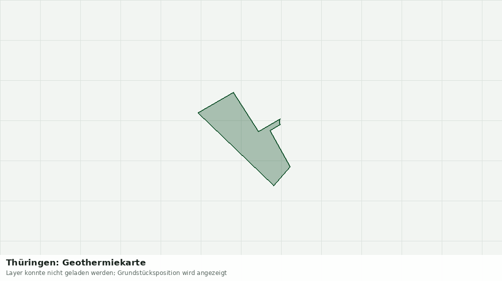 Statische Kartenansicht: Thüringen: Geothermiekarte