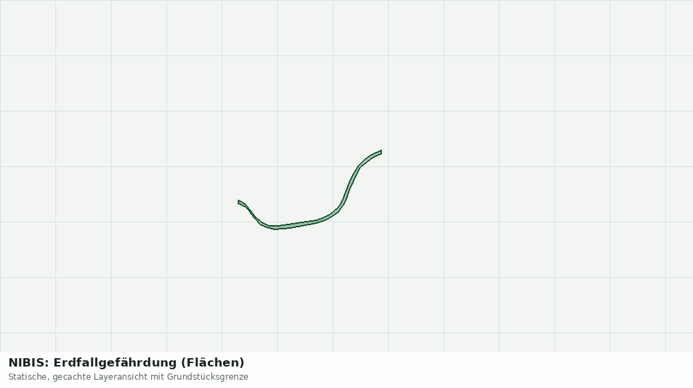 Statische Kartenansicht: NIBIS: Erdfallgefährdung (Flächen)
