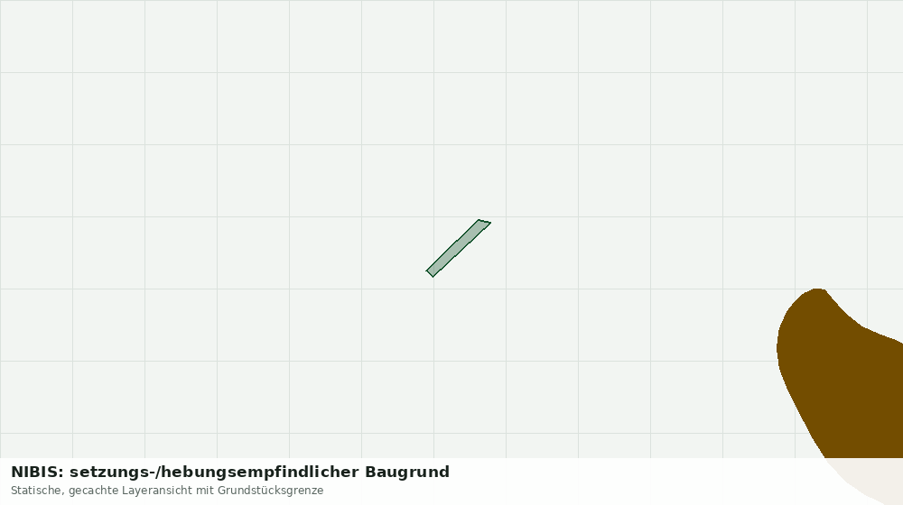 Statische Kartenansicht: NIBIS: setzungs-/hebungsempfindlicher Baugrund