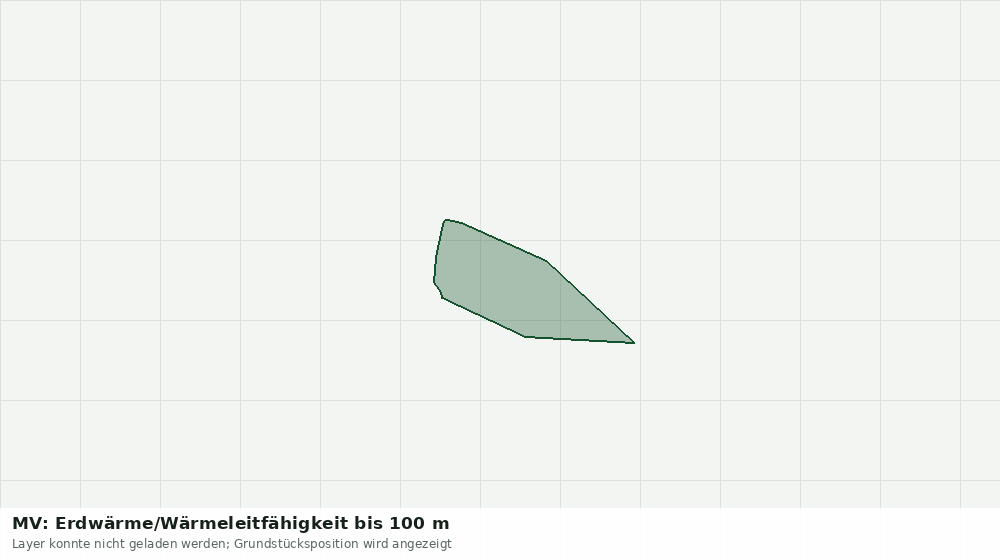 Statische Kartenansicht: MV: Erdwärme/Wärmeleitfähigkeit bis 100 m