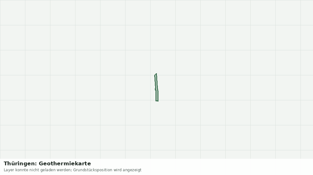 Statische Kartenansicht: Thüringen: Geothermiekarte