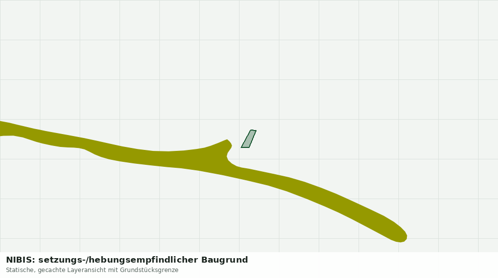 Statische Kartenansicht: NIBIS: setzungs-/hebungsempfindlicher Baugrund