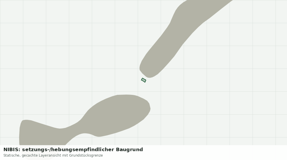 Statische Kartenansicht: NIBIS: setzungs-/hebungsempfindlicher Baugrund