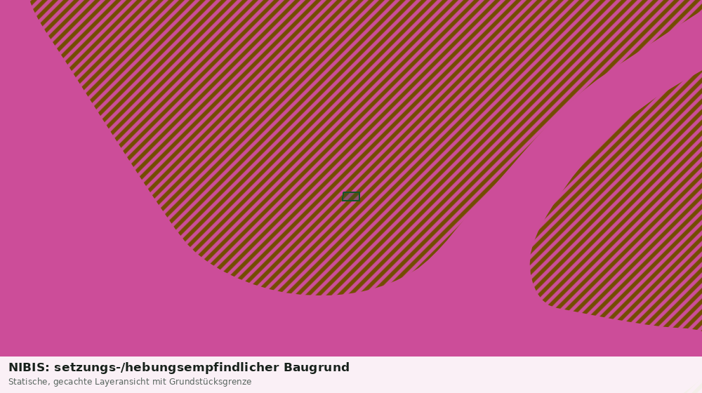 Statische Kartenansicht: NIBIS: setzungs-/hebungsempfindlicher Baugrund