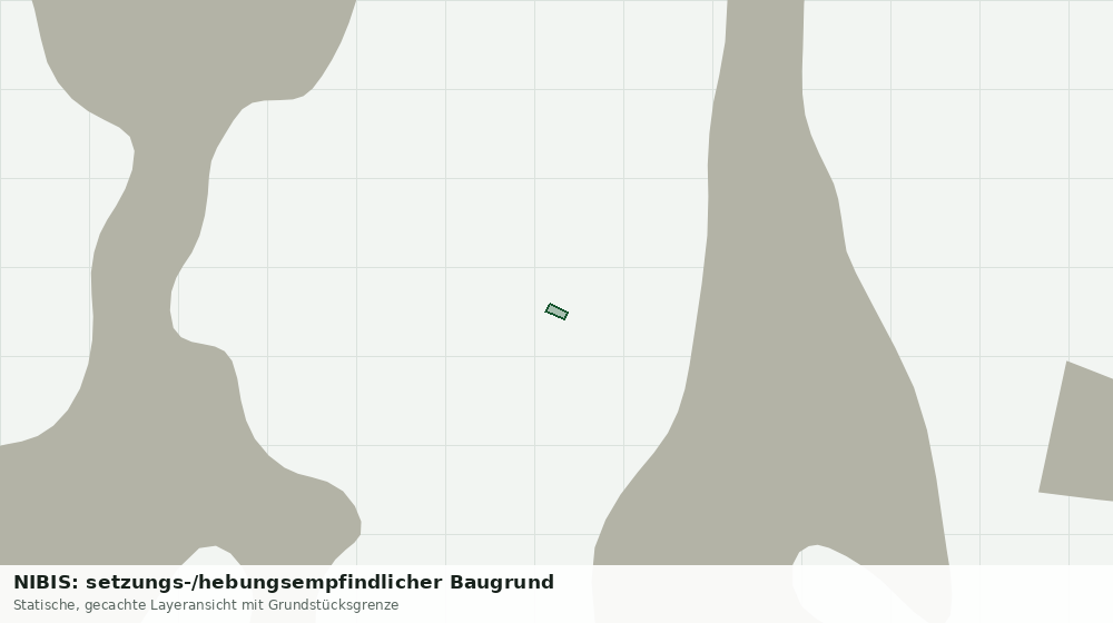Statische Kartenansicht: NIBIS: setzungs-/hebungsempfindlicher Baugrund