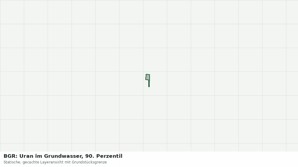 Statische Kartenansicht: BGR: Uran im Grundwasser, 90. Perzentil